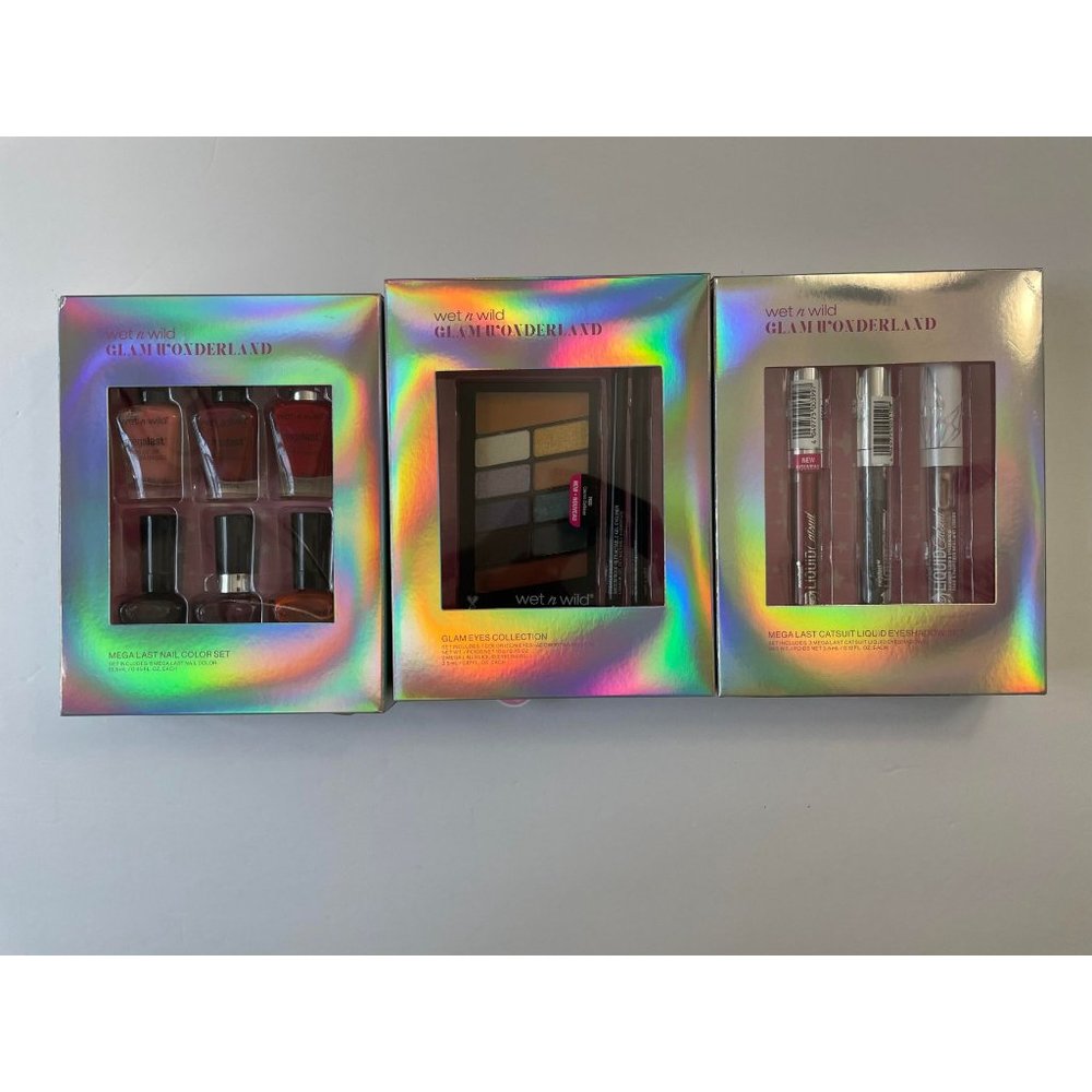 Set of 3 Wet and Wild Gift Sets